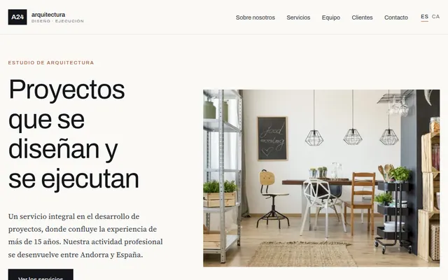 Portada de la propuesta para A24 arquitectura